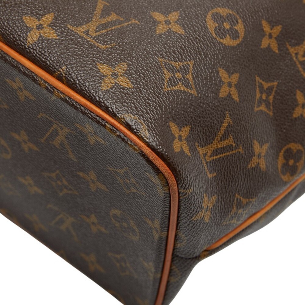 LOUIS VUITTON Authentic Brown Monogram Leather Shoulder Bag - Picture 6 of 15